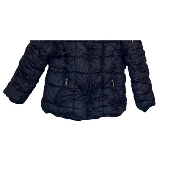Southpole Puffer Coat Women XX Large Black Down Filled Y2K 90s Preppy‎ School - Picture 3 of 8